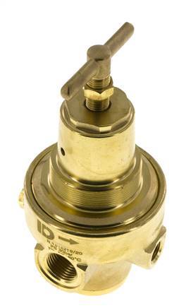 Regulador de presión G1/2'' 1500l/min 0.1-1.5bar/1-22psi Latón CO2