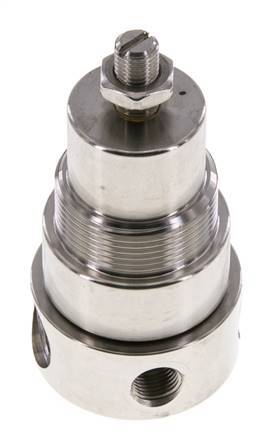 Regulador de presión G1/4'' 350l/min 0.1-1.5bar/1-22psi Acero inoxidable Gases Líquidos