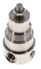 Regulador de presión G1/4'' 350l/min 0.1-1.5bar/1-22psi Acero inoxidable Gases Líquidos