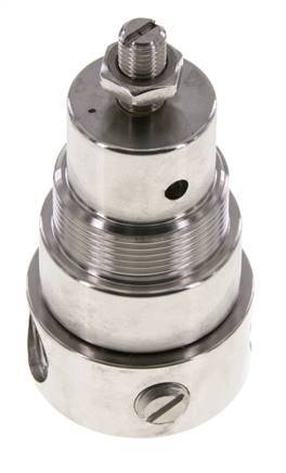 Regulador de presión G1/4'' 350l/min 0.1-1.5bar/1-22psi Acero inoxidable Gases Líquidos