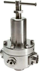 Regulador de presión G1'' 8000l/min 0.2-3.0bar/3-44psi Acero inoxidable Gases agresivos