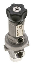 Regulador de Presión de Precisión G1/2'' 1900l/min 5.0-30.0bar/72-435psi Acero Inoxidable Gases Líquidos