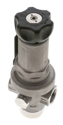 Regulador de Presión de Precisión G1/2'' 1900l/min 5.0-30.0bar/72-435psi Acero Inoxidable Gases Líquidos