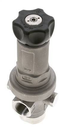 Regulador de Presión de Precisión G1/2'' 1900l/min 5.0-30.0bar/72-435psi Acero Inoxidable Gases Líquidos