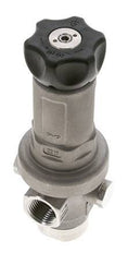 Regulador de Presión de Precisión G1/2'' 1900l/min 5.0-30.0bar/72-435psi Acero Inoxidable Gases Líquidos
