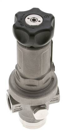 Regulador de Presión de Precisión G1/2'' 1900l/min 5.0-30.0bar/72-435psi Acero Inoxidable Gases Líquidos