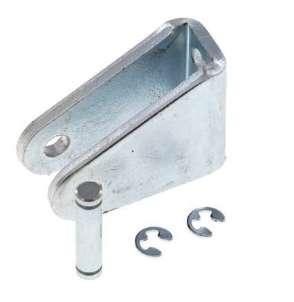 Taco de cojinete para cilindro ISO 6432 de 8 mm 10 mm con pasador