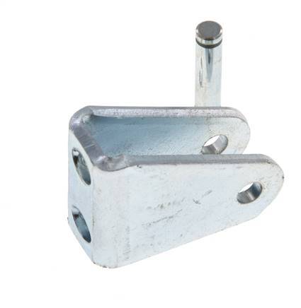 Taco de cojinete para cilindro ISO 6432 de 8 mm 10 mm con pasador