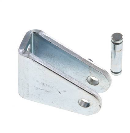 Taco de cojinete para cilindro ISO 6432 de 8 mm 10 mm con pasador