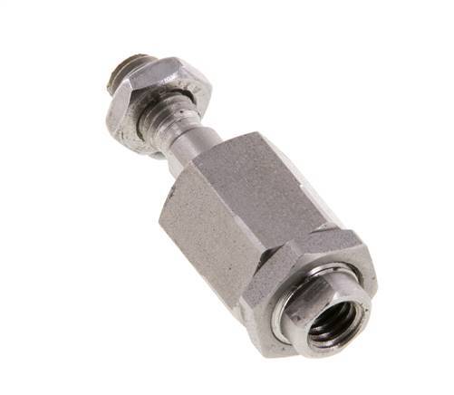 Junta flotante M6 para cilindro Acero inoxidable 304 (1.4301)