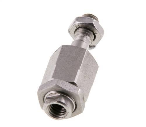 Junta flotante M6 para cilindro Acero inoxidable 304 (1.4301)