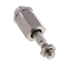 Junta flotante M8 para cilindro Acero inoxidable 304 (1.4301)