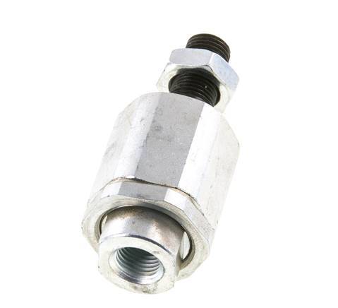 Junta flotante M12 x 1,25 para cilindro Acero cincado