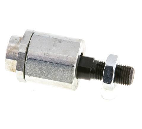 Junta flotante M12 x 1,25 para cilindro Acero cincado