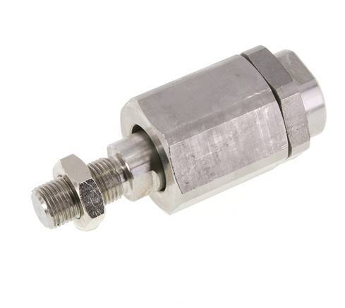 Junta flotante M16 x 1,5 para cilindro Acero inoxidable 304 (1.4301)