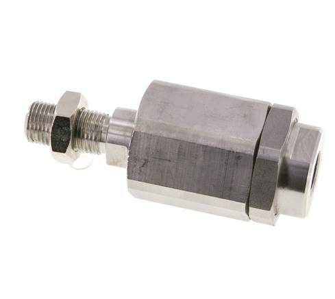 Junta flotante M16 x 1,5 para cilindro Acero inoxidable 304 (1.4301)