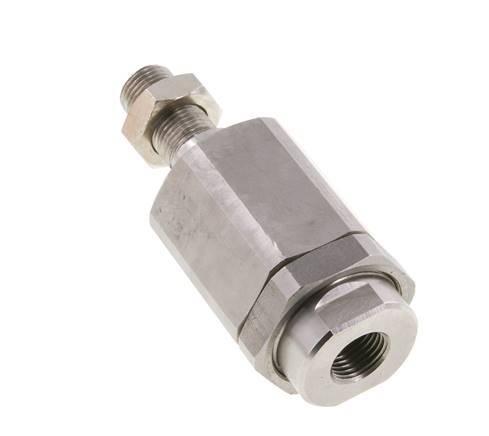 Junta flotante M16 x 1,5 para cilindro Acero inoxidable 304 (1.4301)