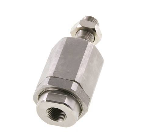 Junta flotante M16 x 1,5 para cilindro Acero inoxidable 304 (1.4301)