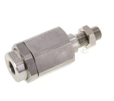 Junta flotante M16 x 1,5 para cilindro Acero inoxidable 304 (1.4301)