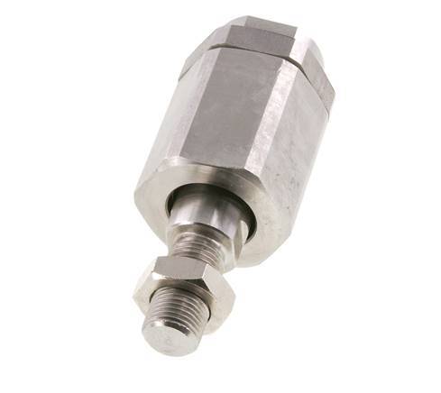 Junta flotante M16 x 1,5 para cilindro Acero inoxidable 304 (1.4301)