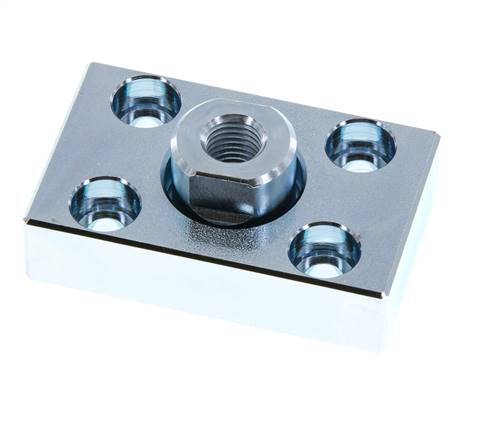 Acoplamiento flexible con placa de montaje para cilindro ISO 15552 ISO 21287 de 25 mm y 32 mm