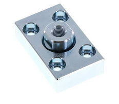 Acoplamiento flexible con placa de montaje para cilindro ISO 15552 ISO 21287 de 25 mm y 32 mm
