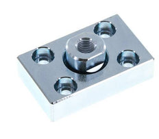 Acoplamiento flexible con placa de montaje para cilindro ISO 15552 ISO 21287 de 25 mm y 32 mm