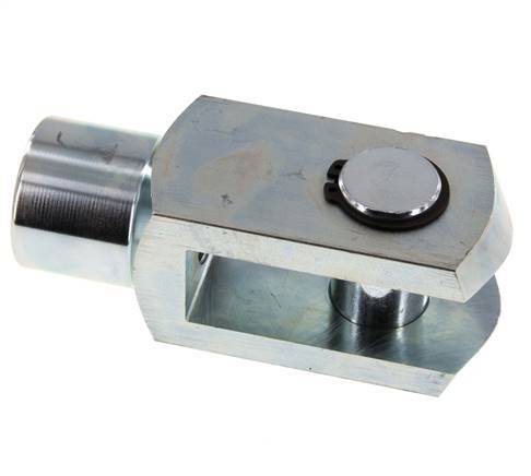 Pasador de horquilla M27 x 2 Acero cincado