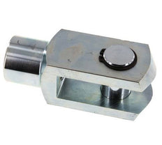 Pasador de horquilla M27 x 2 Acero cincado