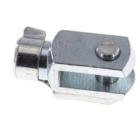 Pasador de horquilla M8 Acero cincado