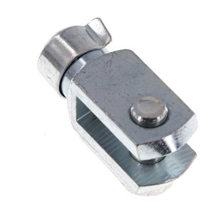 Pasador de horquilla M8 Acero cincado