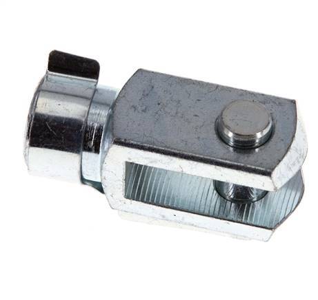 Pasador de horquilla M10 x 1,25 Acero cincado