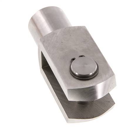 Pasador de horquilla M20 x 1,5 Acero inoxidable 303 (1.4305)