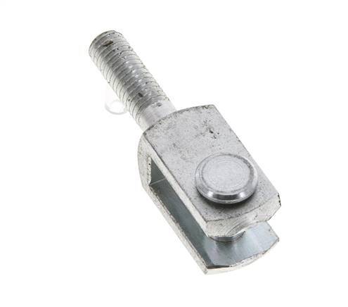 Pasador de horquilla M6 Macho Acero cincado