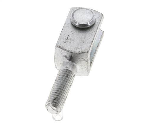 Pasador de horquilla M6 Macho Acero cincado