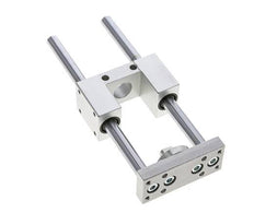 Unidad de guía para cilindro ISO 6432 de 12 mm y 16 mm