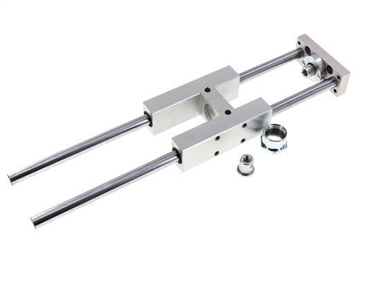 Unidad de guía para cilindro ISO 6432 de 20 mm y 25 mm