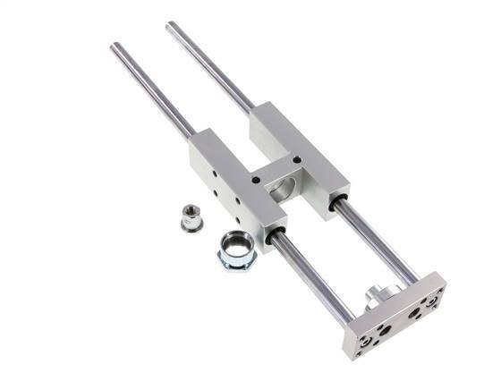 Unidad de guía para cilindro ISO 6432 de 20 mm y 25 mm