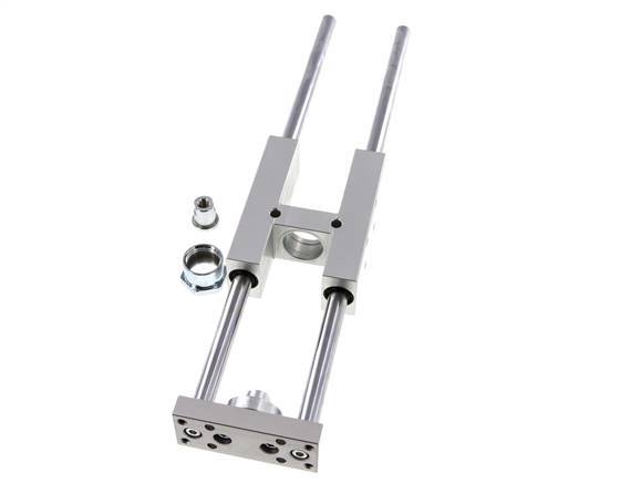 Unidad de guía para cilindro ISO 6432 de 20 mm y 25 mm