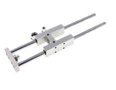 Unidad de guía para cilindro ISO 6432 de 20 mm y 25 mm