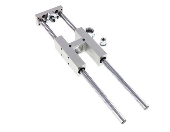 Unidad de guía para cilindro ISO 6432 de 20 mm y 25 mm