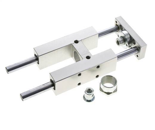 Unidad de guía para cilindro ISO 6432 de 20 mm y 25 mm