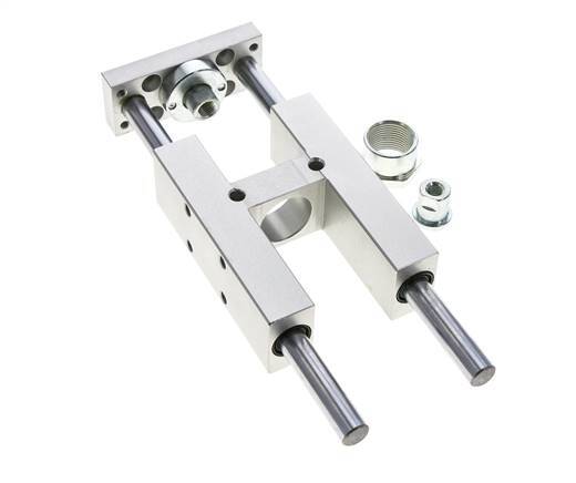 Unidad de guía para cilindro ISO 6432 de 20 mm y 25 mm