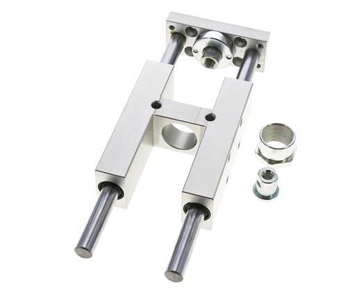 Unidad de guía para cilindro ISO 6432 de 20 mm y 25 mm
