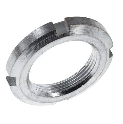 Tuerca ranurada para cilindro redondo de 32 mm M30 x 1,5