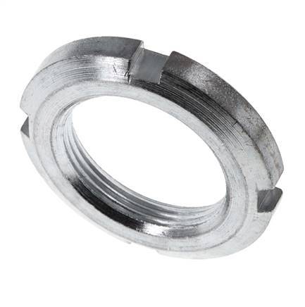 Tuerca ranurada para cilindro redondo de 32 mm M30 x 1,5