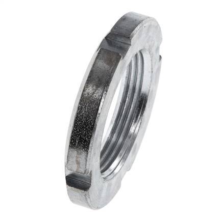 Tuerca ranurada para cilindro redondo de 32 mm M30 x 1,5