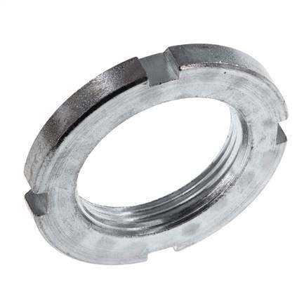 Tuerca ranurada para cilindro redondo de 32 mm M30 x 1,5