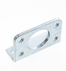 Soporte de pie 40 mm Redondo Acero cincado