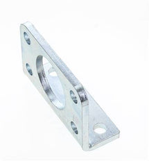 Soporte de pie 40 mm Redondo Acero cincado